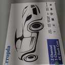 3 Channel 4K Dash Cam Front, 1080P Dash Camera Rear and Inside for Cars with 3.16 IPS Screen, 64GB Card, G-Sensor, 24Hr Parking, App Control,Loop Recording, Night Vision,Support 256GB Max (Deep Black)