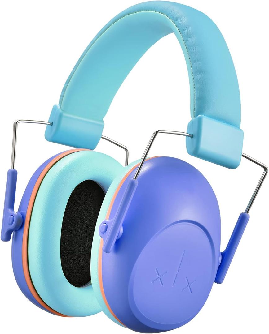 Kids Noise Cancelling Headphones, NRR 26dB Kids Ear Protection Earmuffs for Autism, Toddler, Children, Noise Cancelling Sound Proof Earmuffs/Headphones for Concerts, Air Shows, Fireworks
