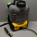 DEWALT 20V MAX XR High Capacity Concrete Chemical Sprayer, 4-Gallon Tank, 150 PSI, 6 Nozzles, 10-Speed Flow Control, Tool Connect Ready, Backpack Straps, Battery & Charger Not Included (DCCS1100B)