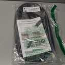 Weather Stripping Door Seal Strip - Soundproof Q-Shaped Foam for Exterior Door Frame, Large Gap Seal, Noise Cancelling, Easy to Install (Black, 26FT)