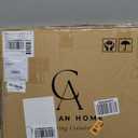 HYQFSAD Boho Round Wall Art, Woven Rattan Circle Decor, Eco-Friendly Hanging for Farmhouse, Apartment, Beach House(Diameter 50cm)