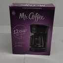Mr. Coffee 12-Cup Switch Coffee Maker Black: Electric Drip Coffee Machine, 60 oz Capacity, Dishwasher-Safe Parts