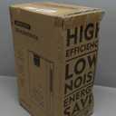 Dehumidifier, 95 OZ Water Tank Dehumidifiers for Home, 1000 sq. ft. Dehumidifier for Basement Bathroom Bedroom with Auto Shut Off, 7 Colors LED Light, Quiet Dehumidifiers with Sleep Mode, Black