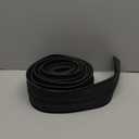 Garage Door Seals Bottom Rubber - 16.5 Feet Weatherproof EPDM Rubber, Easy DIY Trim-to-Fit Installation Kit, Custom-Fit, Durable Seal for Energy Efficiency & Home Protection (No Track)