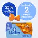Gerber Stage 2 Baby Food, Pumpkin Puree Tubs, No Artificial Colors or Flavors, Baby Puree, 16-Pack