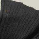 Okiwam Womens Off The Shoulder Sweater 2025 Fall Fashion Casual Loose Knitted Long Sleeve Pullover Trendy Tops (Medium, Black)