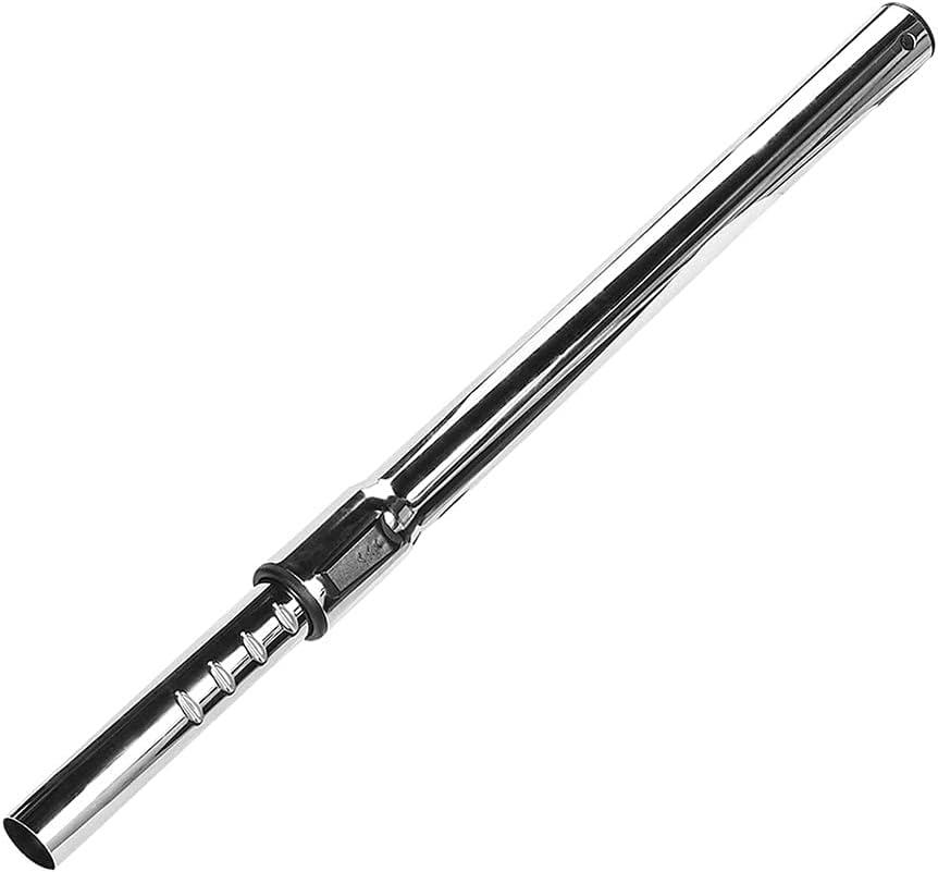 1 1/4 inch 32mm Chrome Telescopic Hose Metal Vacuum Wands Hose Vacuum 1.25inch Extension Wand Extends to 31.9 Inch Long for Most Brand Vacuum