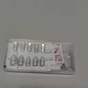 BTArtbox Press On Nails Short - Chrome Cat Eye Almond Press On Nails with Glue for Women, Opaque Soft Gel Glue On Nails in 16 Sizes - 32 Stick On Nails Kit, Chaos Chrome