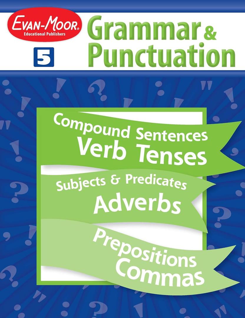 Grammar and Punctuation, Grade 5