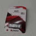 Kingston NV3 500GB M.2 2280 NVMe SSD | PCIe 4.0 Gen 4x4 | Up to 5000 MB/s | SNV3S/500G