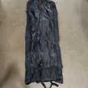 66" Triple Travel Garment Bag with 7 Pockets | Extra Long Wedding Dress, Formal, Evening, Ball Gown, Hanging, Breathable, Foldable, Full-Length Travel Garment