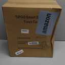 TIPGO 5 Gallon Motion Senor Bathroom Can with Lid, Automatic Garbage Can Touchless, Smart Plastic Waste Basket for Narrow Spaces, Bathroom, Office, Bedroom, Living Room (White)