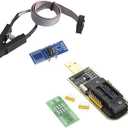 CH341A 24 25 Series EEPROM Flash BIOS USB Programmer Module +SOIC8 SOP8 Test Clip for EEPROM 93CXX/25CXX /24CXX