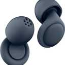 2 Noise Cancelling Ear Plugs, Beinkap Sleeping Earplugs with 12 Silicone Soft Reusable Ear Tips for Social Gatherings, Work, Sleeping, Concerts, Parenting, Conversation, 28 dB Noise Reduction (Blue)