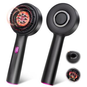 Rechargeable 3 in 1 Scalp Massager Hair Growth Oil Applicator,Electric Scalp Brush for Home & Travel,Gentle Scratching & Kneading,IPX7 Waterproof Electric Head Massager for for All Hair Types