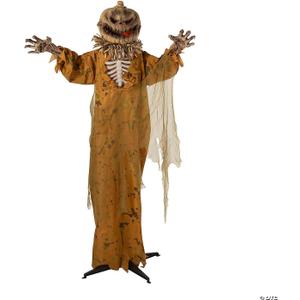 Generic Halloween 5 1/2 Ft. Standing Pop Up Head Pumpkin Man Decoration