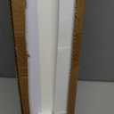 No Drill Light Filtering Cellular Shades for French Doors, 22"x70", Beige