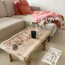 Large Flower Stencils for Painting on Walls Fence - 16x11 Inches Reusable Jumbo Wildflower Stencils for Crafts, Canvas, Paper, Garden, Fabric, Furniture, Outdoors (floral6)