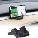 Dashboard Phone Mount for Tesla Model 3 Y Car Cell Phone Holder Silicone Non-Slip Phone Stand Compatible with All Smartphones (2021-2023 Model 3 & 2021-2024 Model Y)