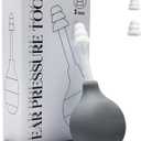 Ear Pressure Relief Device Natural Ear Pressure Relief Device Instant Migraine and Headache Alleviation Through Targeted Inner Ear Stimulation Perfect for Post-Flying Discomfort (Grizzly)