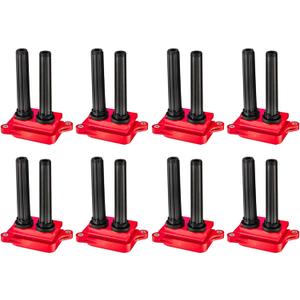 BDFHYK Ignition Coils Pack Compatible with Chrysler Aspen 300 Jeep Commander Grand Cherokee Dodge Challenger Charger Durango Magnum Ram 1500 2500 3500 V8 5.7L 6.1L 6.2L 6.4L Coil for UF504 Set of 8