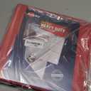 Avery Heavy-Duty View 3 Ring Binder, 3 Inch One Touch EZD Rings, 3.5 Inch Spine, 1 Red Binder (79325)