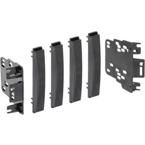 Metra Electronics 95-6511 Double-DIN Radio Installation Dash Kit Fits Select 2007-Up Chrysler Vehicles Black