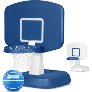 GoSports Splash Hoop Classic Swimming Pool Basketball Game - Blue