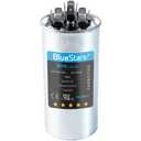 [2025 Upgraded] BlueStars 30+5 MFD 30/5 uF 370-440 Volt Volts Round Dual Run Capacitor CBB65 CBB65B Replacement Part - Air Conditioner Capacitors for AC Motor Run or Fan Start or Condenser Straight