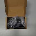 TalentCell AC/DC 12V LiFePO4 Battery Charger, 14.4 14.6V/1.5A Output with Dual Alligator Clips Connector for 4S 12/12.8V Rechargeable Lithium Iron Phosphate Battery Pack