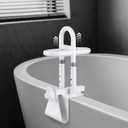 Adjustable Bathtub Safety Rail - Non-Slip Shower Grab Bar Handle, Bathtub Grab bar, Fits 3.15"-6.69" Walls, 300lbs Support, Sturdy Bathtub Safety Rail for Elderly & Disabled