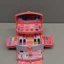 PERRYHOME Kids Makeup Set for Girl 56 Pcs Washable Real Cosmetic, Non-Toxic Frozen Toys Toddler Makeup Kit, Princess Dress up Christmas & Birthday Girl Gift for 3 4 5 6 7 8 9 10 11 12 Year Old Girls