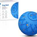 Interactive Dog Ball, Moving, Bouncing and Rotating, Silent Foam Material, IP54 Waterproof Rating, Smart Active Rolling, Stimulation Toys for Medium and to Keep Them Busy (Blue)