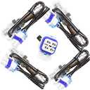 Sangyue 4X Oxygen O2 Sensor for 2003 2004 2005 GMC Sierra 1500 4.3L/4.8L Upstream + Downstream (Pack of 2)