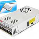 SUPERNIGHT 12V 30A 360W Power Supply AC 110V/220V to DC 12V Universal Regulated Switching Transformer Adapter Power for CCTV, Computer Project, LED Strip Lights