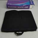 Gel Seat Cushion, Cooling seat Cushion (Super Large & Thick), Breathable Honeycomb Design Absorbs Pressure Points Seat Cushion, Gel Cushion for Office Chair, Home Car seat Cushion for Wheelchair (Blue)