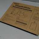 Powools Cat Litter Mat - 23.2" x 14.6" Small Litter Box Mat with Double Layers, Urine-Proof and Non-Slip Litter Trapping Mat, Easy to Clean Kitty Litter Mats for Floor, Scatter Control, Grey