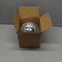 Mirror Disco Ball 8 Inch Hanging Disco Ball for Party Wedding Holiday Home Decoration, Silver