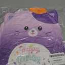 Cat Stuffed Animal Cat Plush Toys 12 Inch Soft Plushies Pillow Cute Gradient Purple Plushies Room Decoration Birthday Gifts for Kids Toddlers Girls and Boys (Medium)