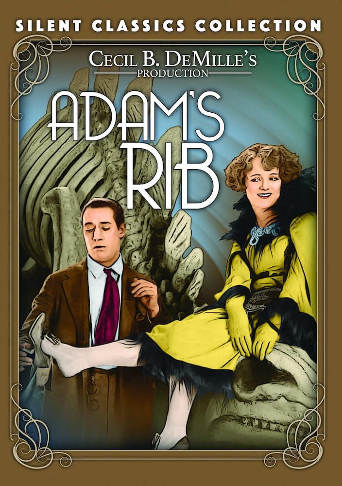Adam's Rib (Silent) [DVD]