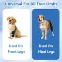 Dog Knee Brace for Torn Acl Hind Leg - Adjustable Stabilizing Support for Ccl Injury, Luxating Patella, Hind Leg Pain & Arthritis - Rear Leg Limp Support