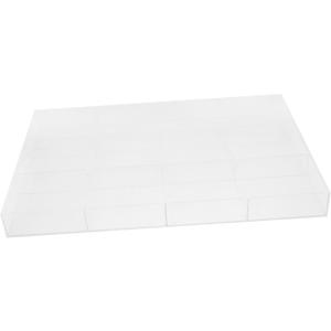 Jewelry Storage Tray Acrylic Jewelry Plate Decorative Ring Dish Home Display to Clean