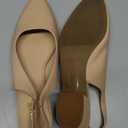 DREAM PAIRS Kitten Slingback Low Block Heels for Women Pointed Closed Toe Business Dress Shoes Wedding Party Comfortable Pumps Shoes, 9