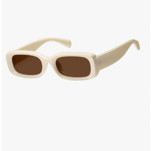 kimorn Retro Rectangle Sunglasses for Women Men Thick Frame Sun Glasses UV Protection Shades K1703