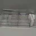 Expandable Bathtub Tray Caddy, Clear Bath Tray for Tub for Bath Relaxing, Foldable Bath Table Trays, Bathtub & Bathroom Accessories for Women Gift, Anniversary or Wedding Gifts, New Home