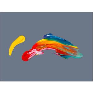 NBEADS Acrylic Paint Palette, Grey Acrylic Artist Palette for Oil Painting Palette Artist Scratch Resistant Easy Clean Up for Precise Color Mixing Watercolor, 11.81x15.74x0.11inch