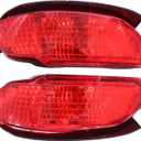 ApplianPar Rear Bumper Reflector Side Marker Light for Lexus RX330 RX350 2004-2009