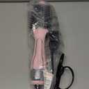 PRITECH 1000W Dual Voltage Ceramic Ionic Hair Dryer Brush,4-in-1 Hot Air Styler & One Step Volumizer for Straight & Curly Hair Salon (110-120V/220-240V),Blush Silver