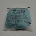 SOLY HUX Women's Twist Front Strapless Tube Dress Tie Backless High Split Vacation Maxi Dresses (Large, Solid Cadet Blue)