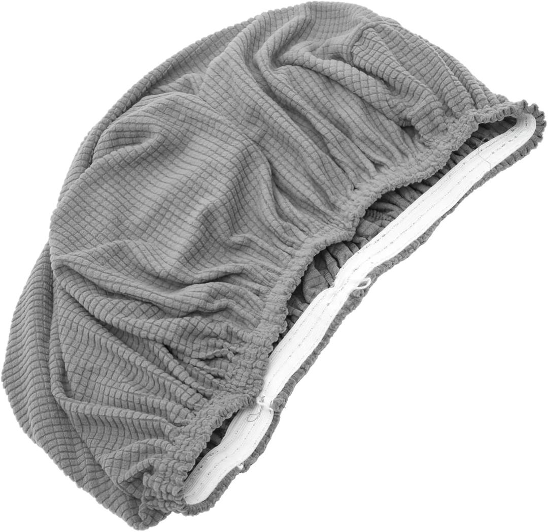 Stretch Couch Cushion Cover Elastic Armchair Cushion Replacement Soft Suitable for Sofa Easy to Install Machine Washable for Home and Pets (Grey)